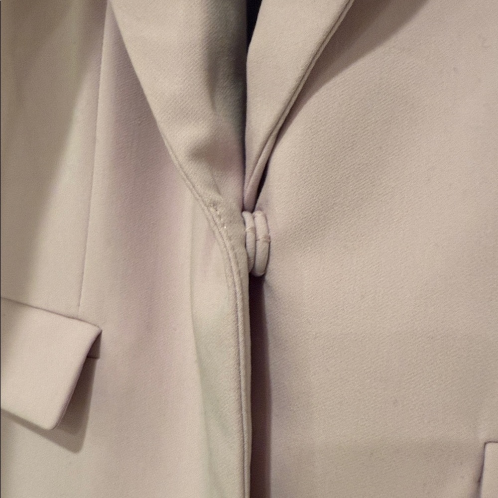 Banana Republic Light Pink Sculpted-Fit Washable Blazer Sz 4 - Picture 6 of 8